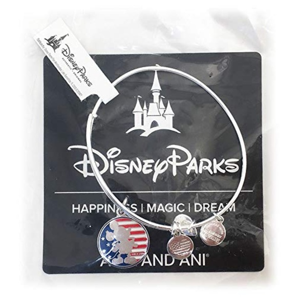 Alex and Ani Jewelry - ALEX AND ANI Mickey Mouse American Flag SILVER WDW